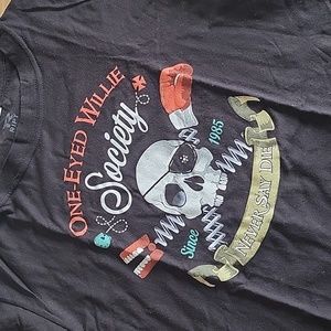 Ript NWOTs Goonies Black Short Sleeved T-shirt Women's Size XXL